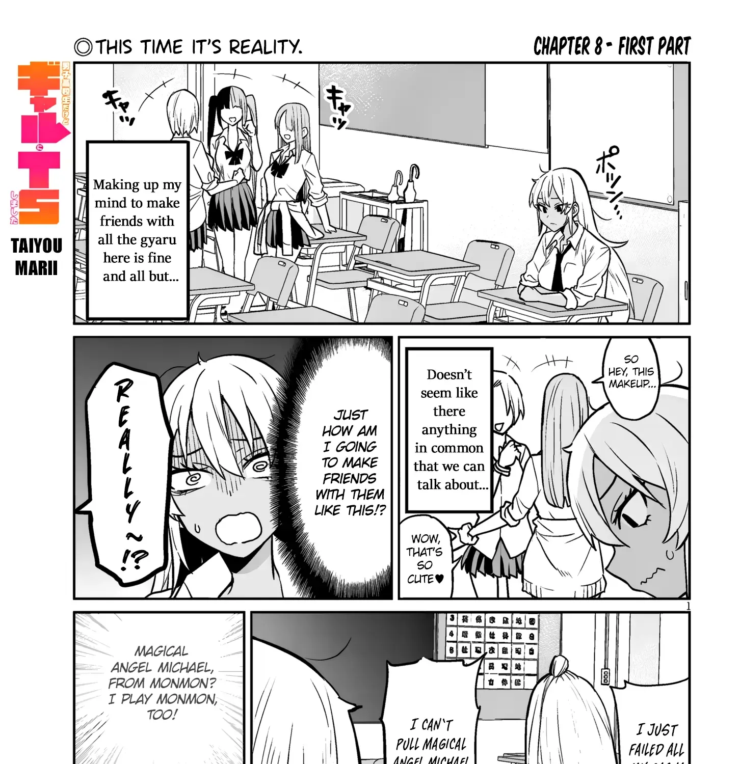 I’M A High School Boy, But I Got Gender-Swapped Into A Gyaru Chapter 8.1 page 1 - MangaKakalot