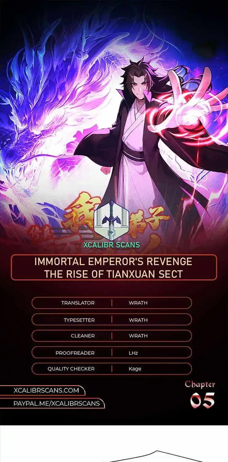 Immortal Emperor’S Revenge: The Rise Of Tianxuan Sect Chapter 5 page 1 - MangaKakalot