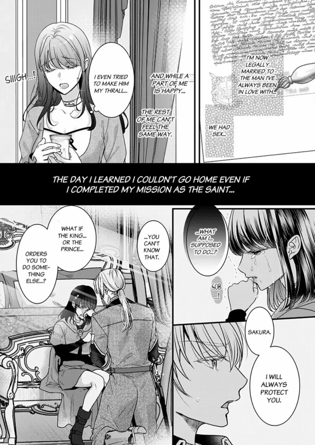 Inochi Ni Kaete Mo Mamoru To Chikatta - Cool Na Goei Kishi Wa Shoukansareta Seijo Wo Atsuku Dekiai Suru Chapter 2 page 24 - MangaKakalot