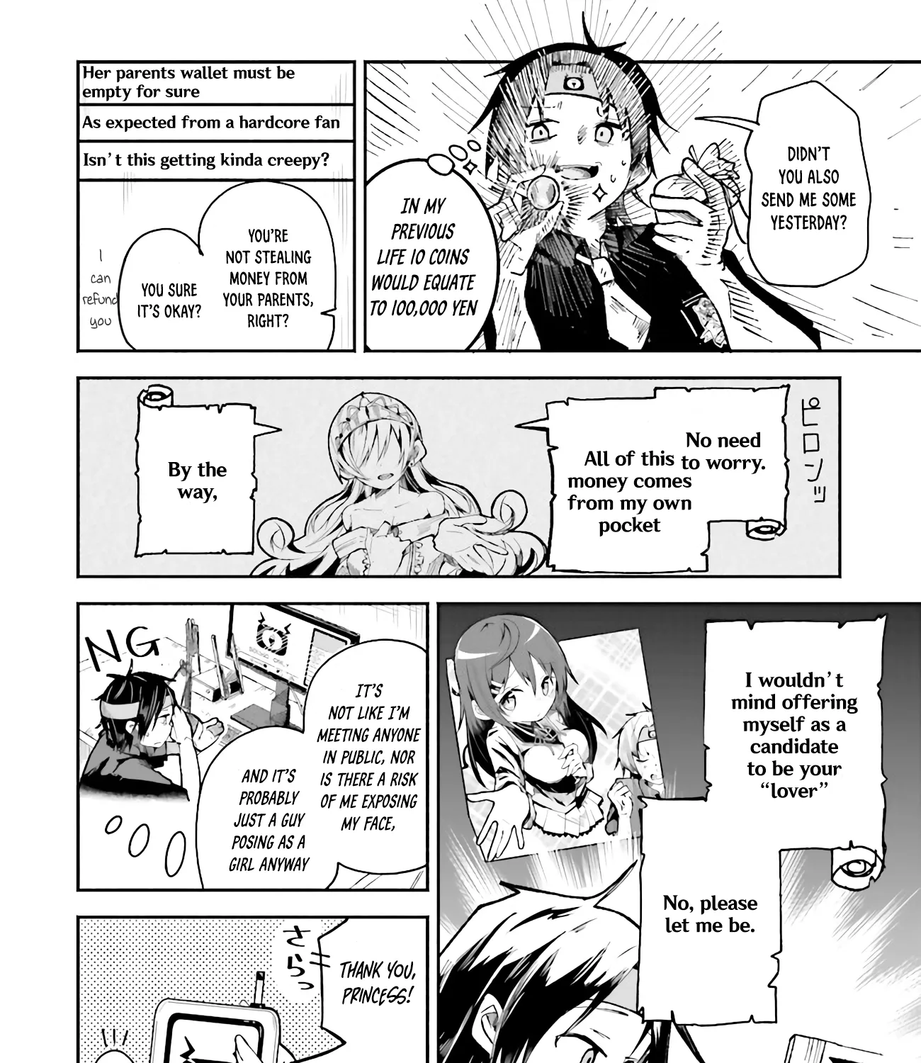 Isekai de Haishin Katsudou wo Shitara Tairyou no Yandere Shinja wo Umidashite Shimatta Ken Chapter 1 page 51 - MangaKakalot