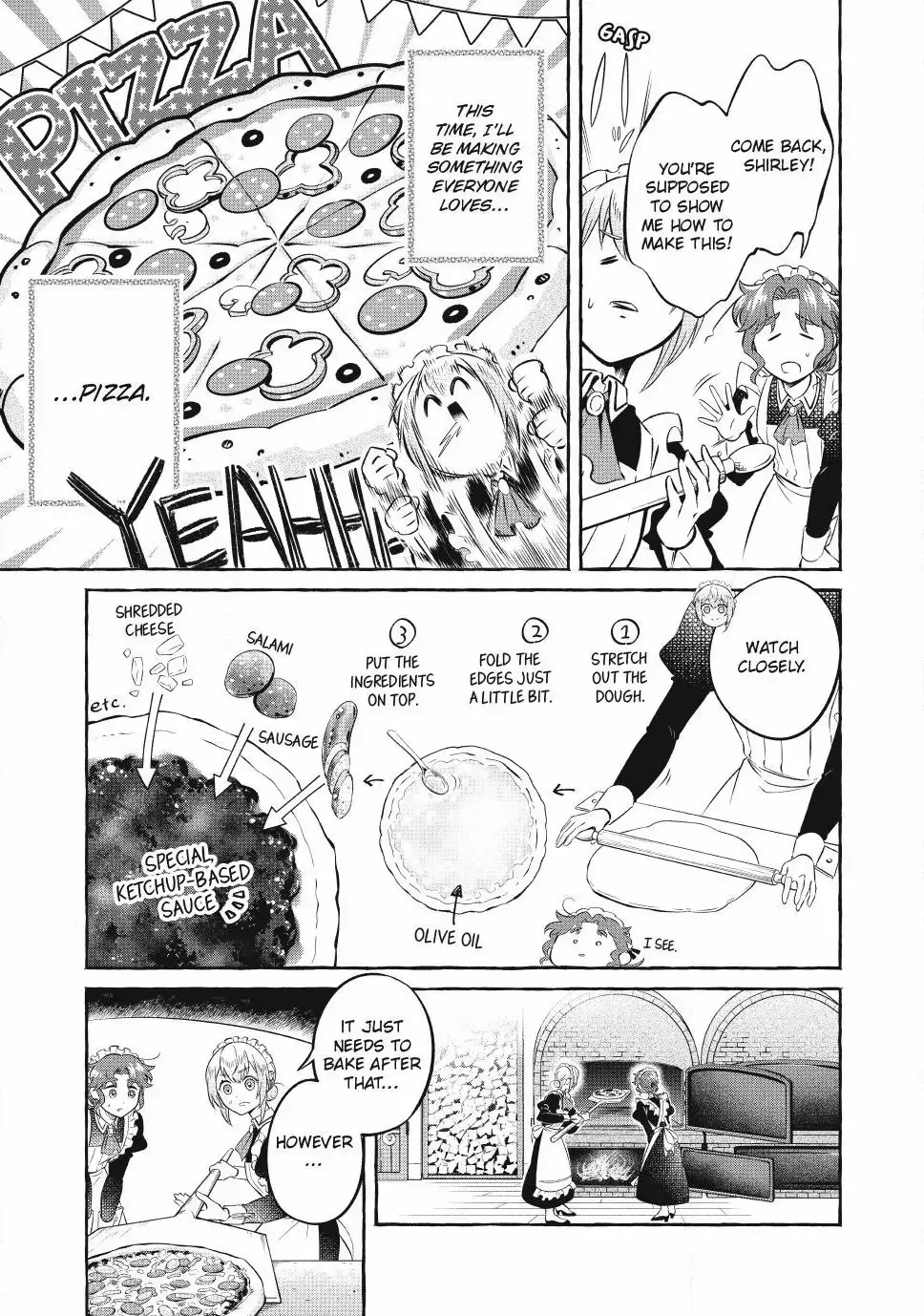 Isekai Maid no Mitsuboshi Gourmet Chapter 3.4 page 3 - MangaKakalot