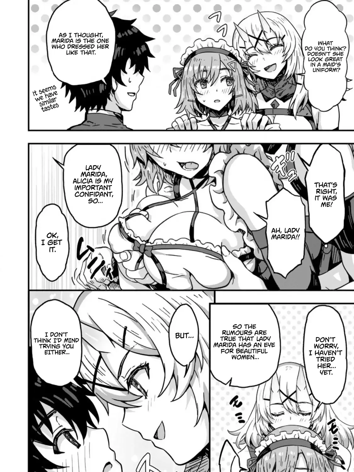 Isekai Saikyou No Yome Desu Ga, Yoru No Tatakai Wa Ore No Hou Ga Tsuyoi You Desu ~Chiryaku O Ikashite Nariagaru Harem Senki~ Chapter 1 page 23 - MangaKakalot