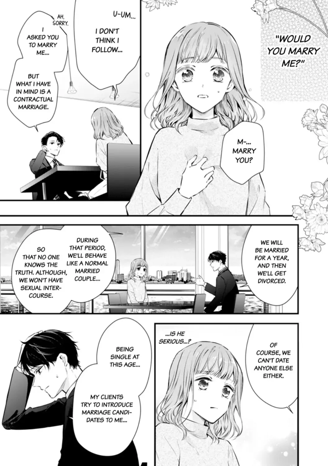 Itsuwari No Ai ~ Keiyaku Kon No Danna-Sama Wa Amasugiru Chapter 3 page 4 - MangaKakalot