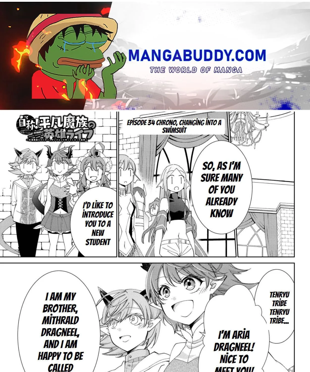 Jishou! Heibon Mazoku No Eiyuu Life: B-Kyuu Mazoku Nano Ni Cheat Dungeon Wo Tsukutteshimatta Kekka Chapter 34 page 1 - MangaKakalot