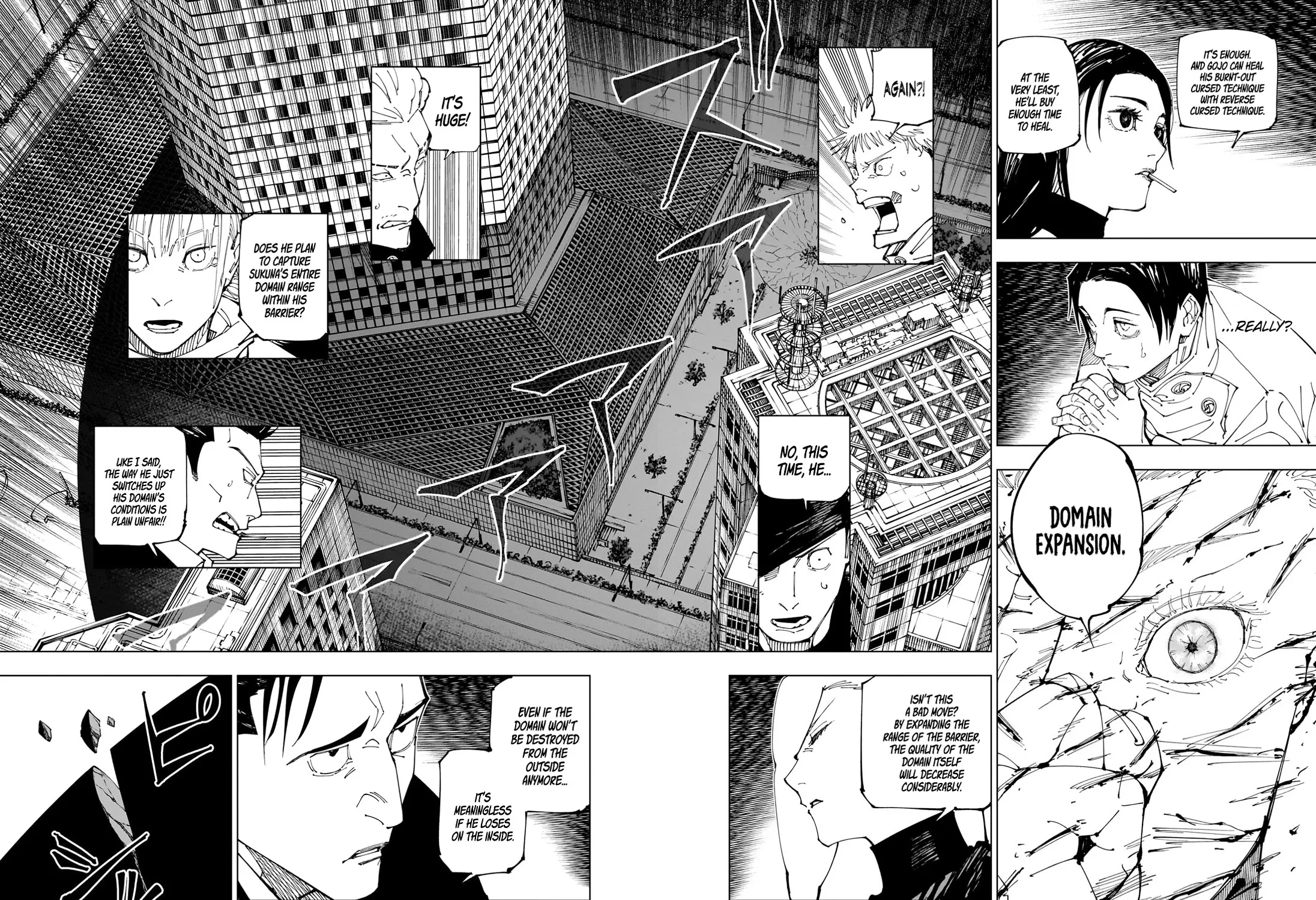 Jujutsu Kaisen Chapter 227 page 35 - MangaKakalot