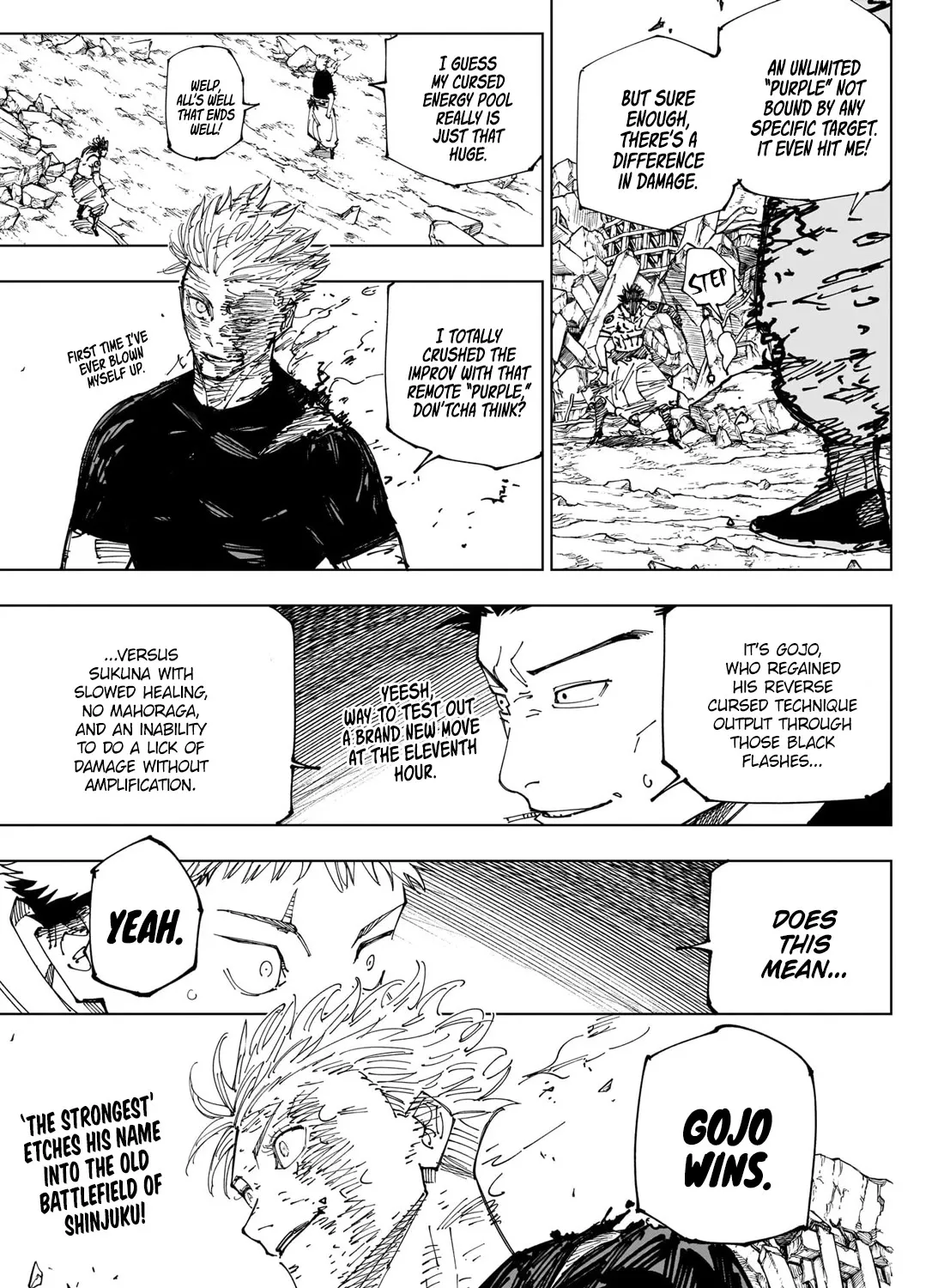 Jujutsu Kaisen Chapter 235 page 36 - MangaKakalot