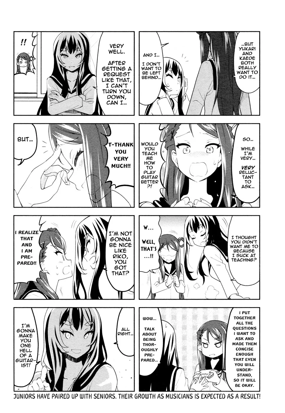 K-ON! Shuffle Chapter 20 page 6 - MangaKakalot