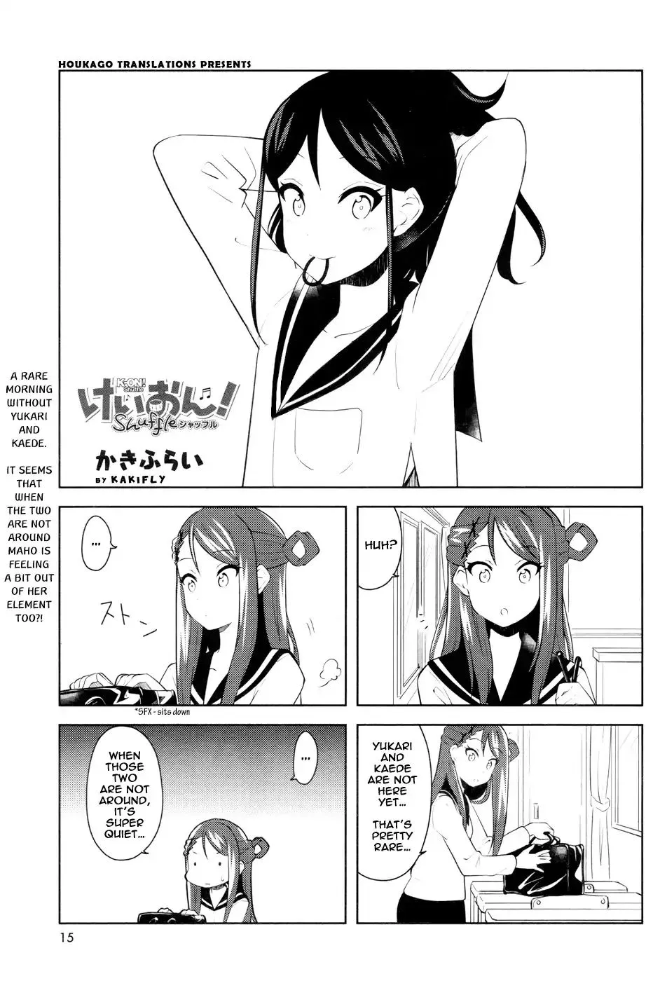 K-ON! Shuffle Chapter 8 page 1 - MangaKakalot