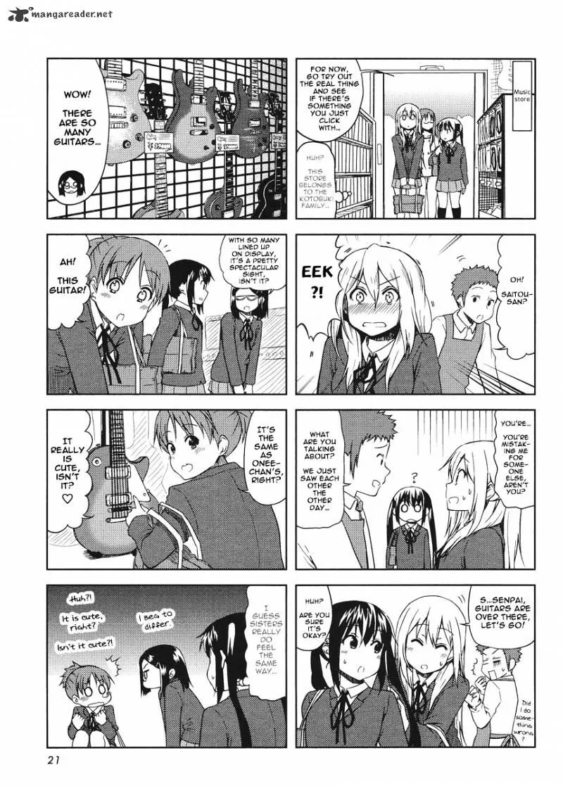 K-ON! Chapter 58 page 5 - MangaKakalot