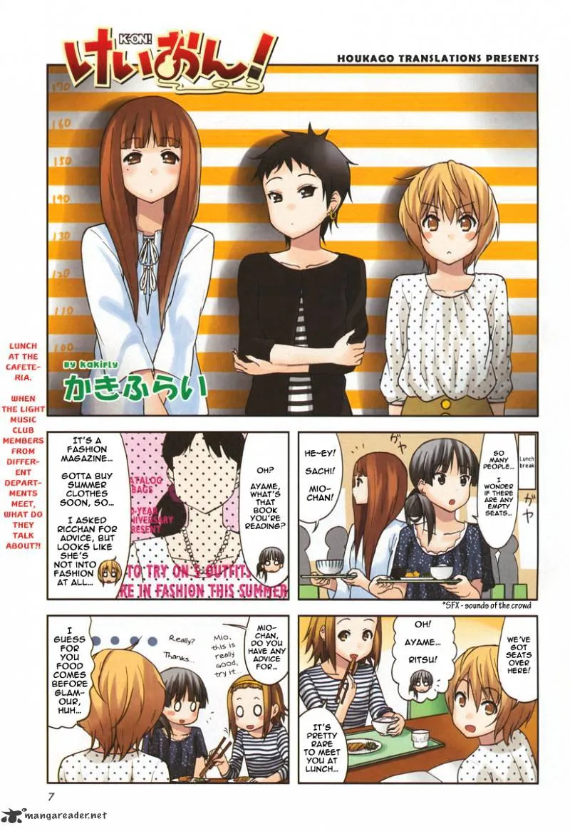 K-ON! Chapter 65 page 1 - MangaKakalot