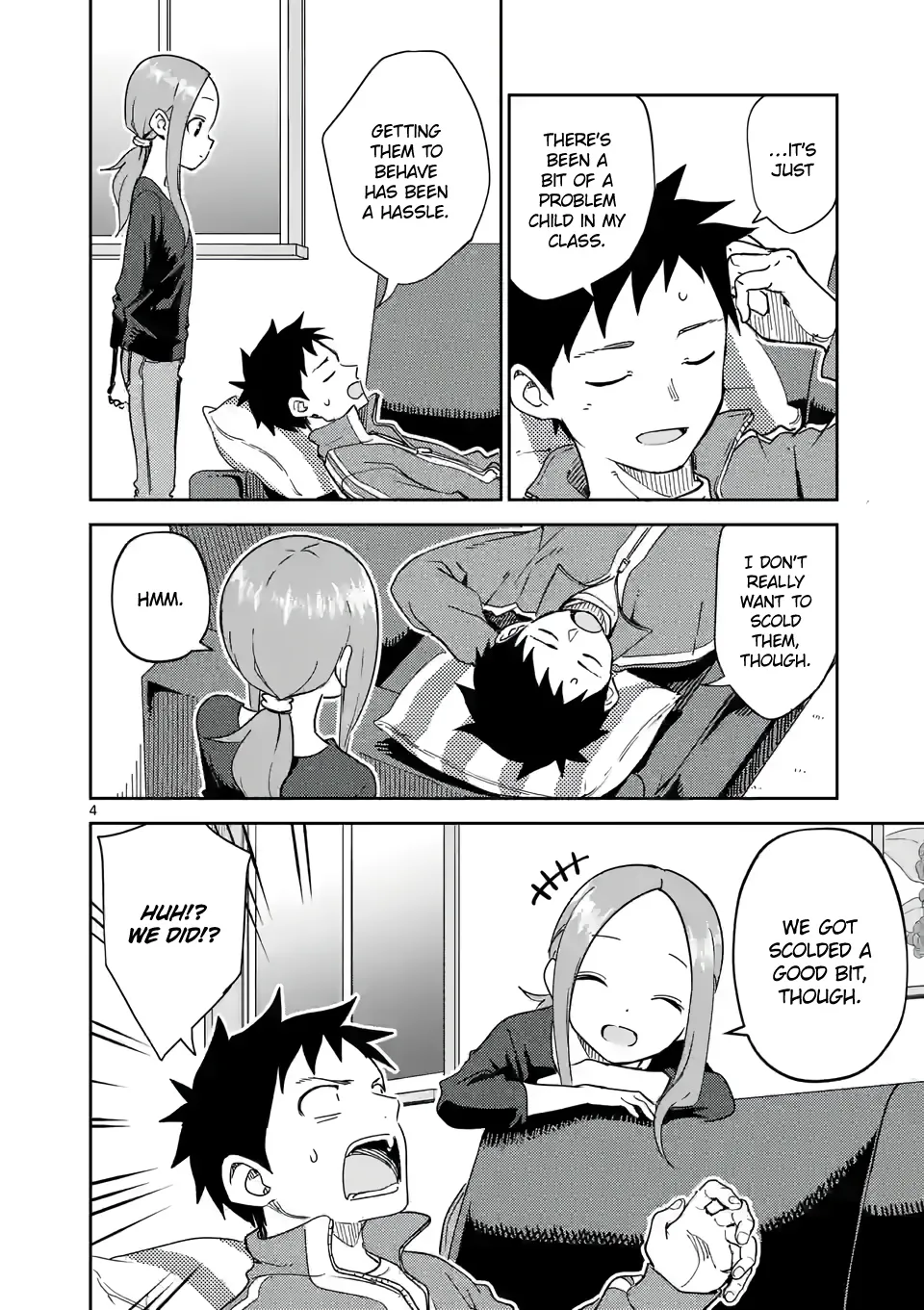 Karakai Jouzu No (Moto) Takagi-San Chapter 254 page 4 - MangaKakalot