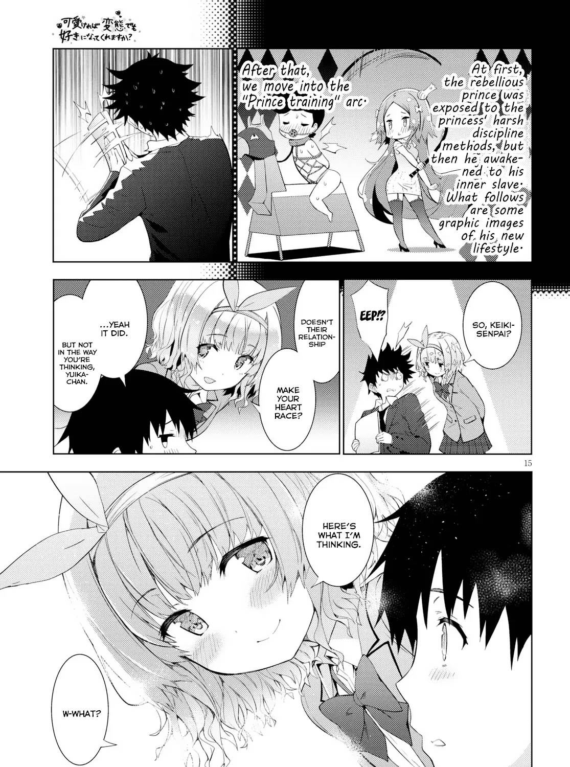 Kawaiikereba Hentai demo Suki ni Natte Kuremasu ka? Chapter 8 page 29 - MangaKakalot