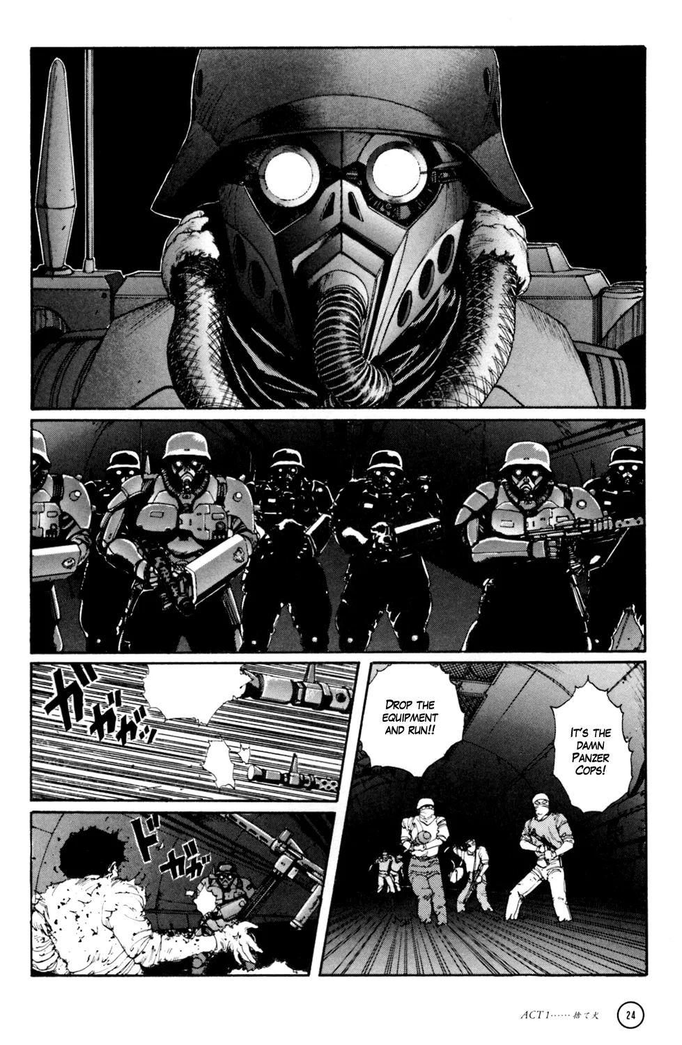 Kerberos Panzer Cop Chapter 1 page 22 - MangaKakalot