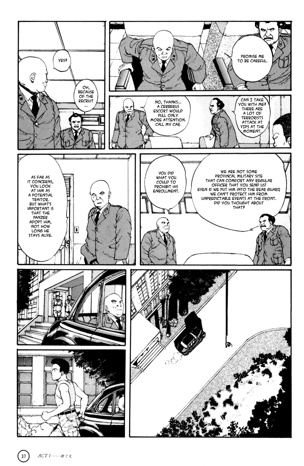 Kerberos Panzer Cop Chapter 1 page 35 - MangaKakalot