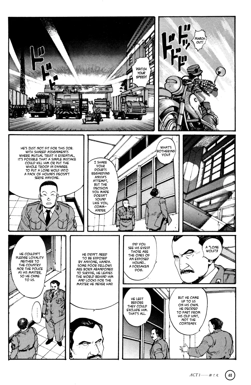 Kerberos Panzer Cop Chapter 1 page 38 - MangaKakalot