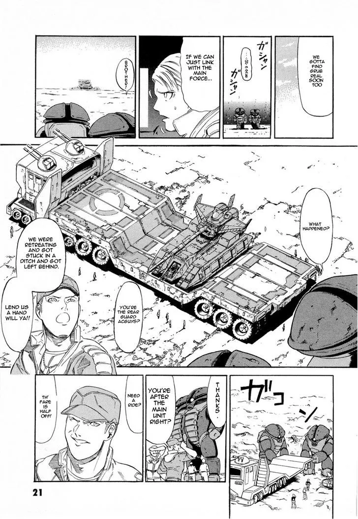 Kidou Senshi Gundam Aggai - Hokubei Oudan 2250 Mile Chapter 2 page 3 - MangaKakalot