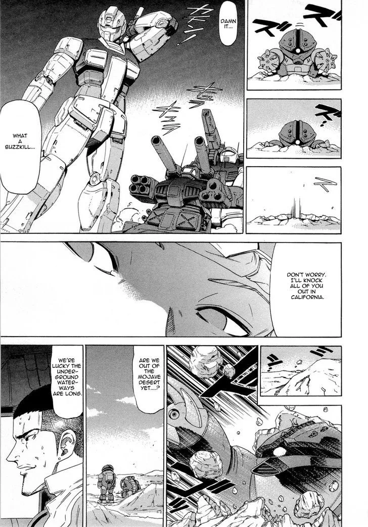 Kidou Senshi Gundam Aggai - Hokubei Oudan 2250 Mile Chapter 6 page 17 - MangaKakalot