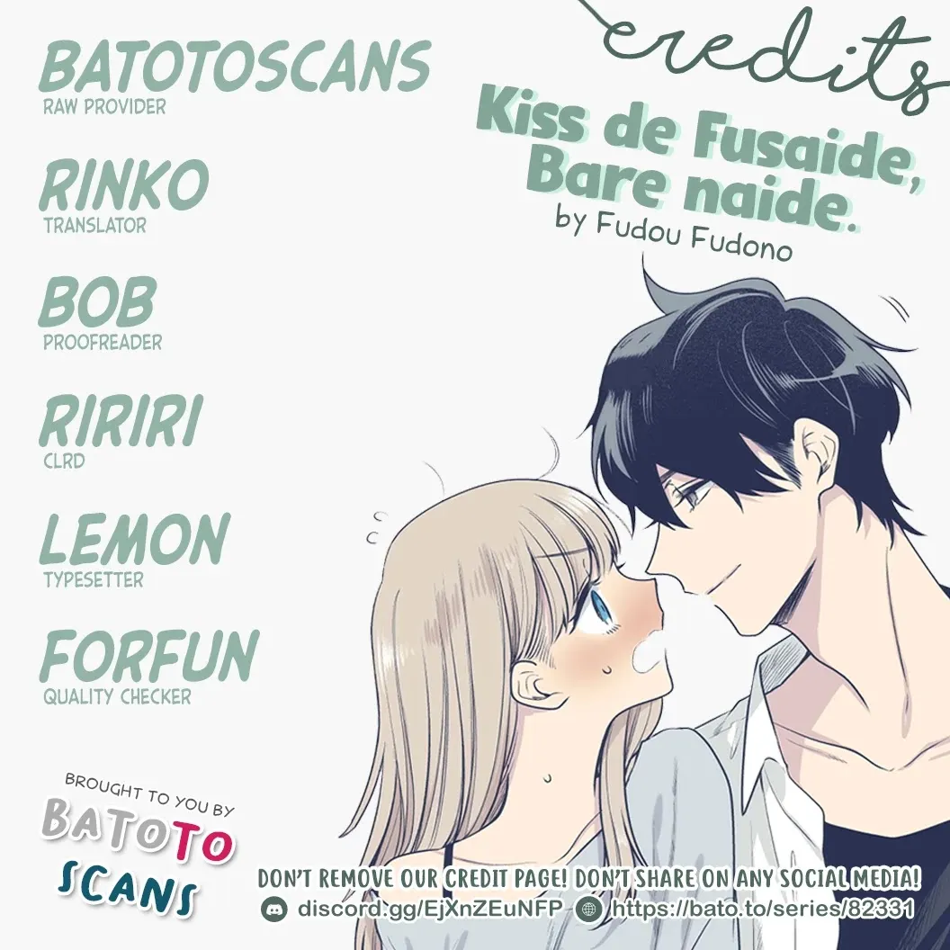 Kiss De Fusaide, Bare Naide. Chapter 10 page 3 - MangaKakalot