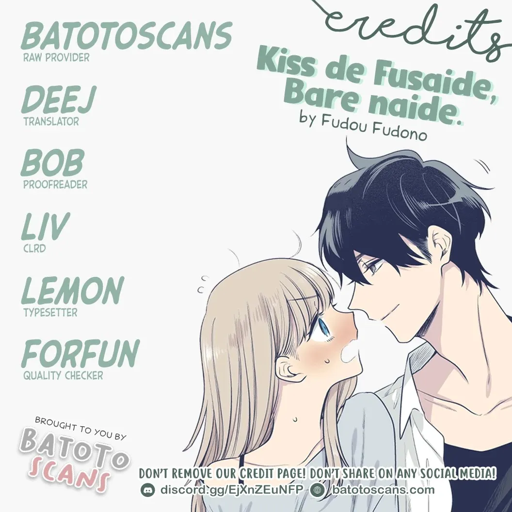 Kiss De Fusaide, Bare Naide. Chapter 11 page 3 - MangaKakalot