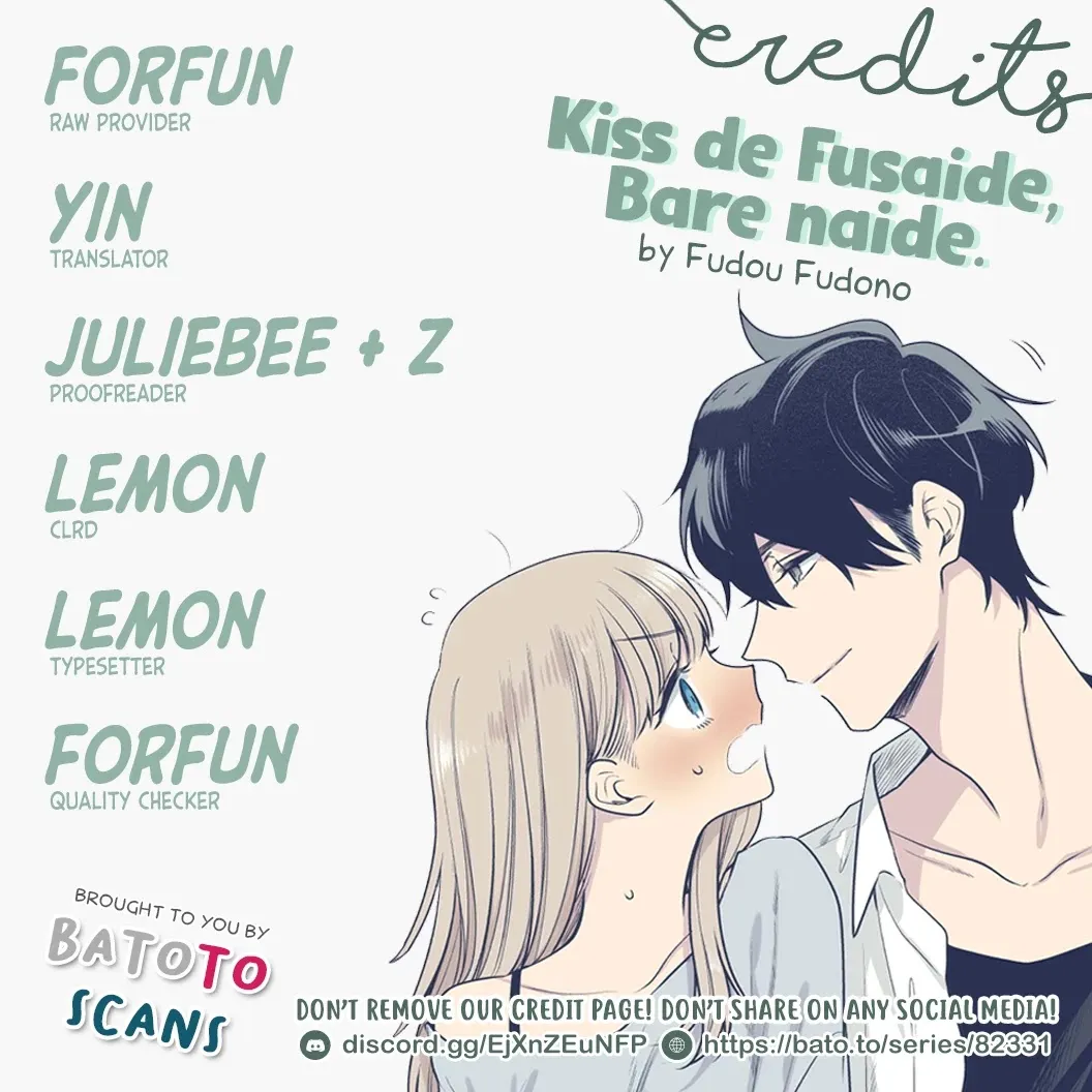 Kiss De Fusaide, Bare Naide. Chapter 8 page 3 - MangaKakalot