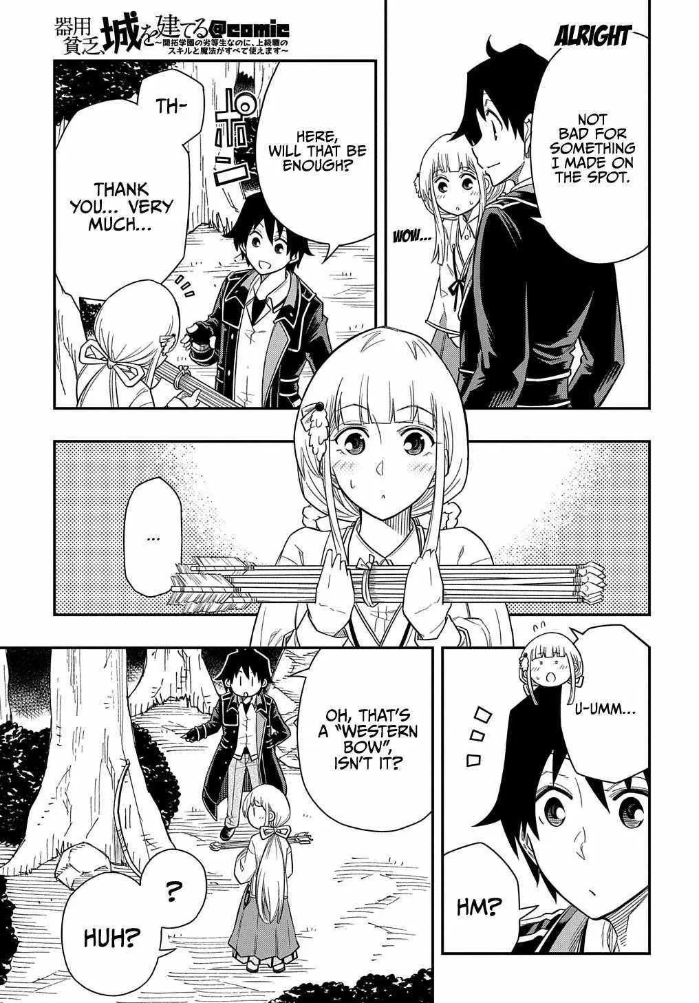 Kiyoubinbou, Jou wo Tateru - Kaitaku Gakuen no Rettousei na no ni, Joukyuu-shoku no Skill to Mahou ga Subete Tsukaemasu Chapter 12 page 24 - MangaKakalot