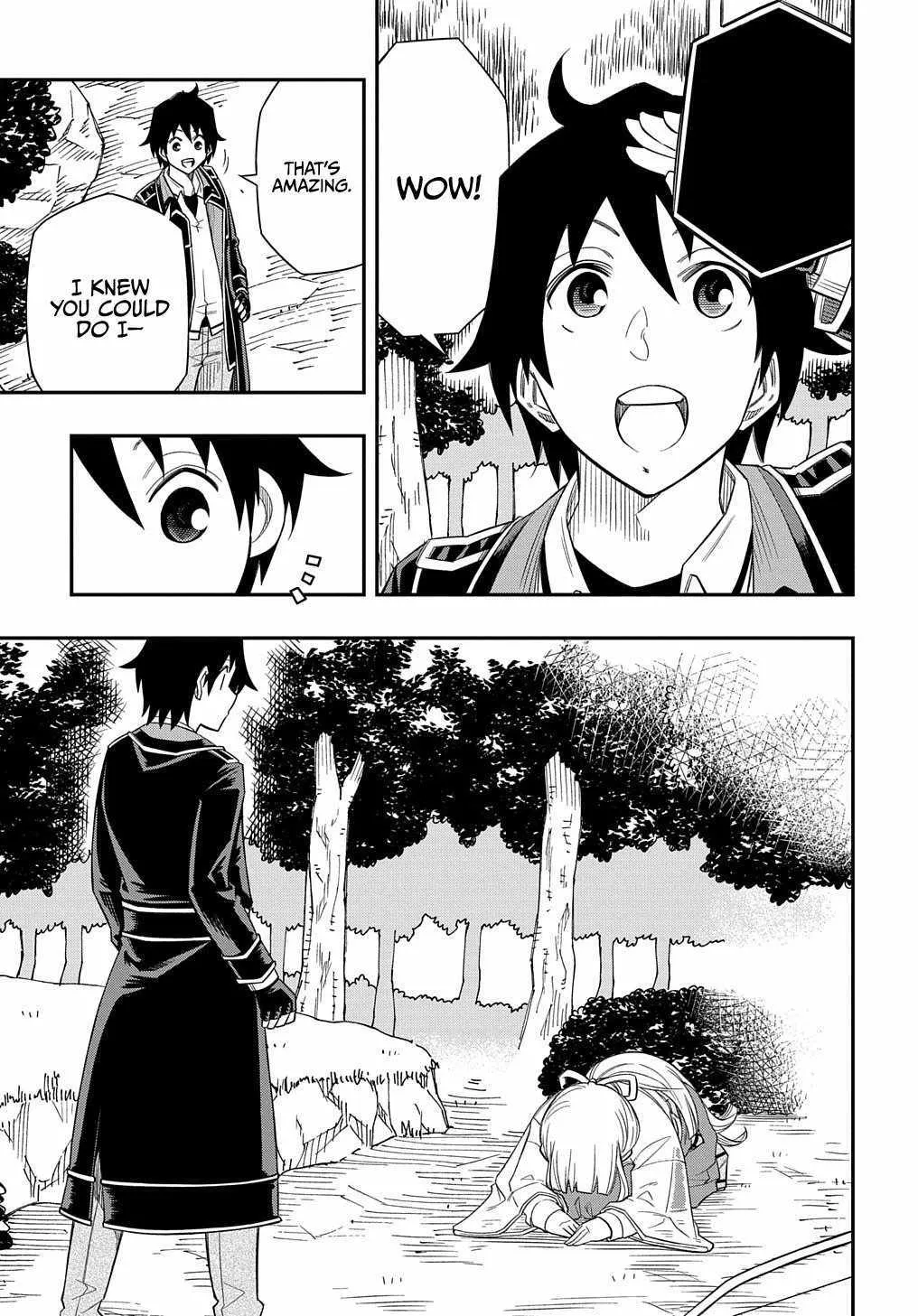 Kiyoubinbou, Jou wo Tateru - Kaitaku Gakuen no Rettousei na no ni, Joukyuu-shoku no Skill to Mahou ga Subete Tsukaemasu Chapter 12 page 34 - MangaKakalot