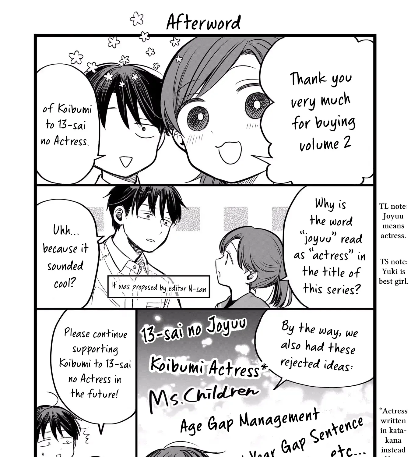 Koibumi To 13-Sai No Joyuu Chapter 9 page 61 - MangaKakalot