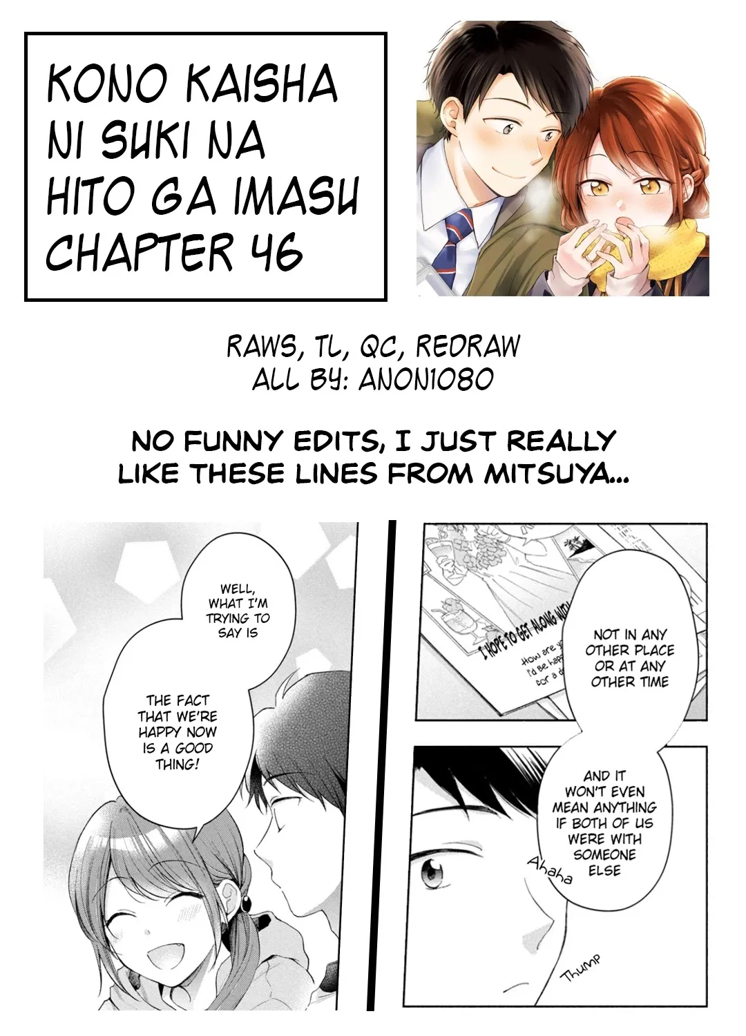 Kono Kaisha ni Suki na Hito ga Imasu Chapter 46 page 29 - MangaKakalot