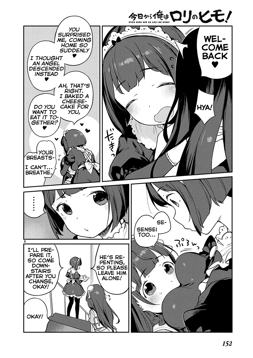 Kyou kara Ore wa Loli no Himo! Chapter 7 page 8 - MangaKakalot