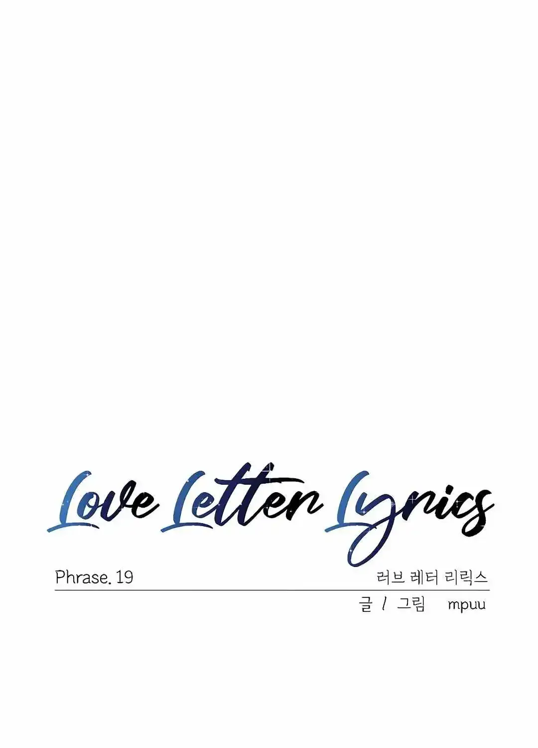 Love Letter Lyrics Chapter 19 page 3 - MangaKakalot