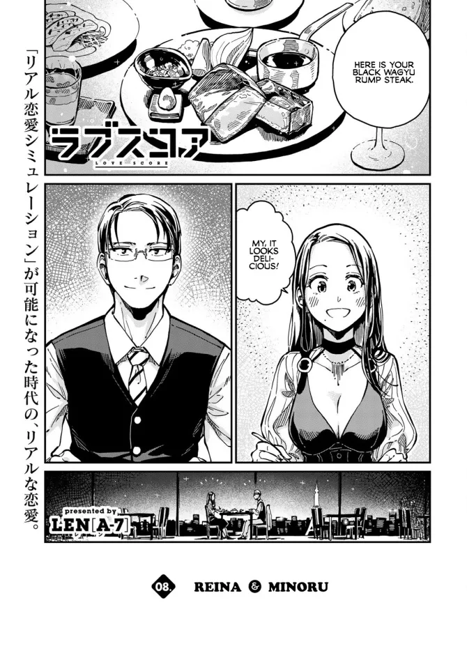 Love Score Chapter 8 page 1 - MangaKakalot