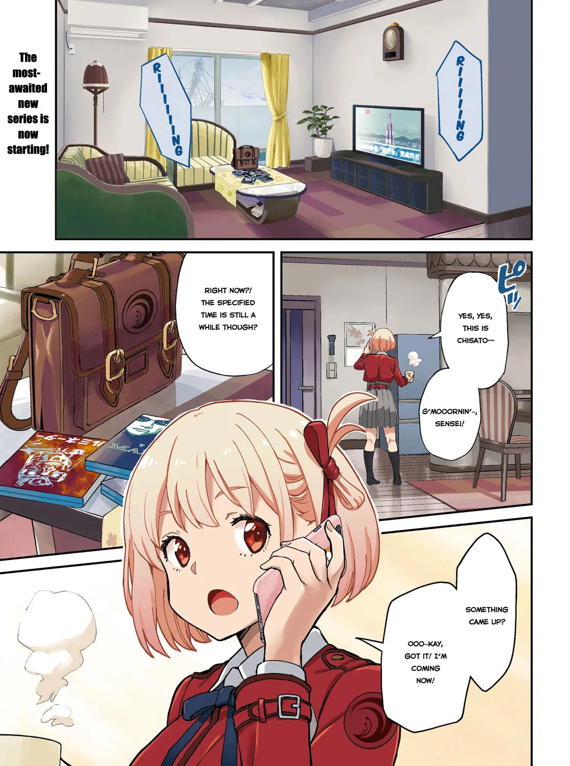 Lycoris Recoil Chapter 1 page 1 - MangaKakalot