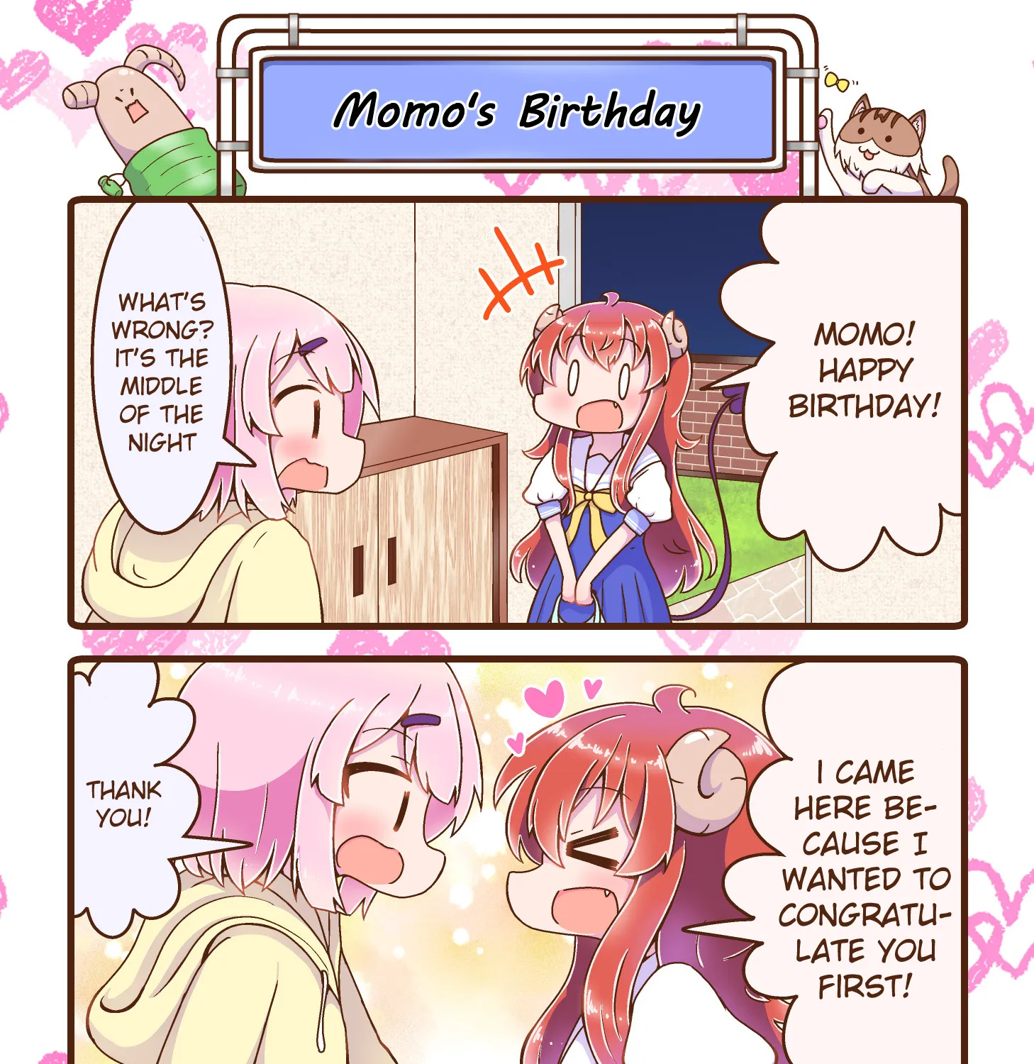 Machikado Mazoku Matome (4-Koma) (Soregashi 16Bit) Chapter 24 page 1 - MangaKakalot