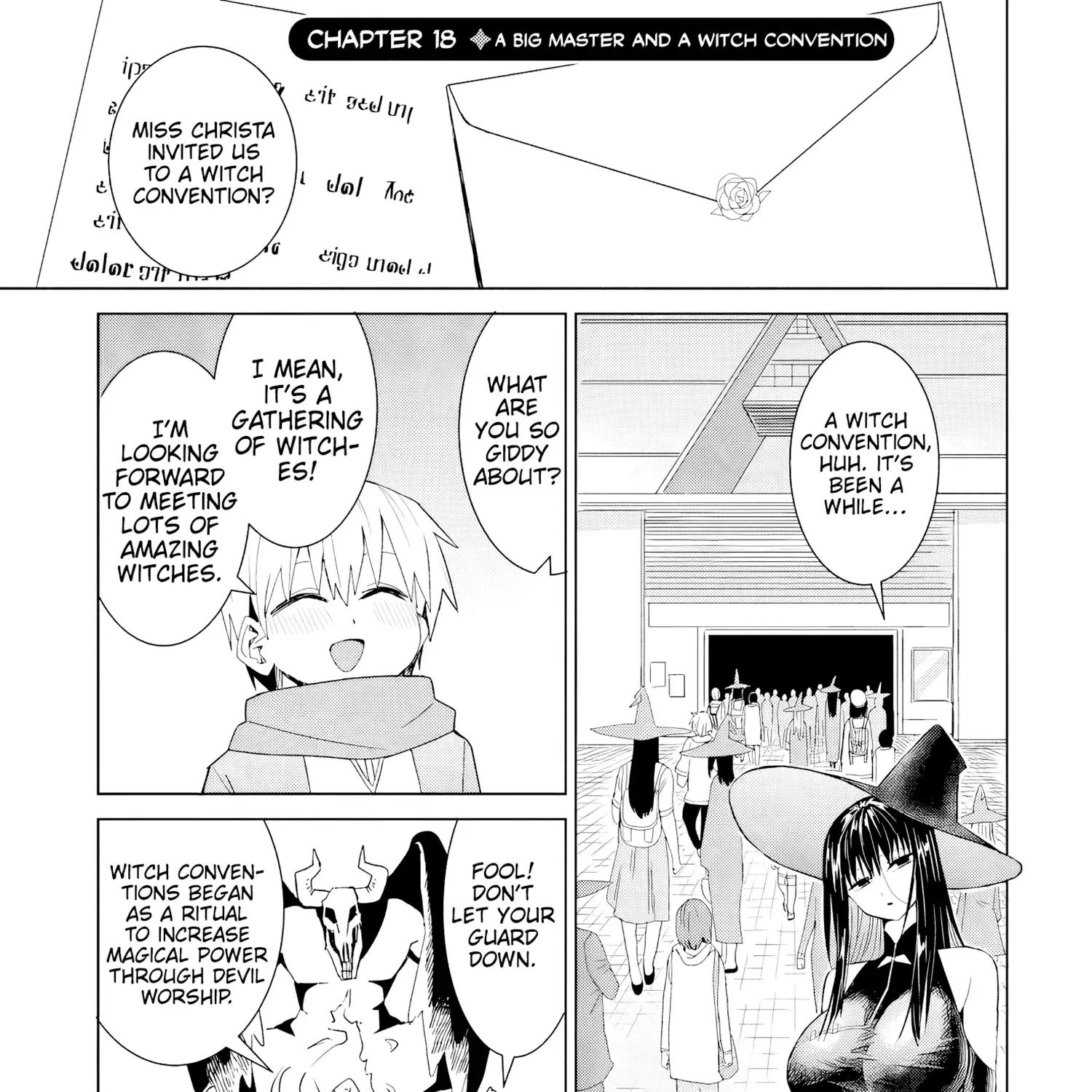 Mahou To Boku To Dekkai Shishou Chapter 18 page 3 - MangaKakalot