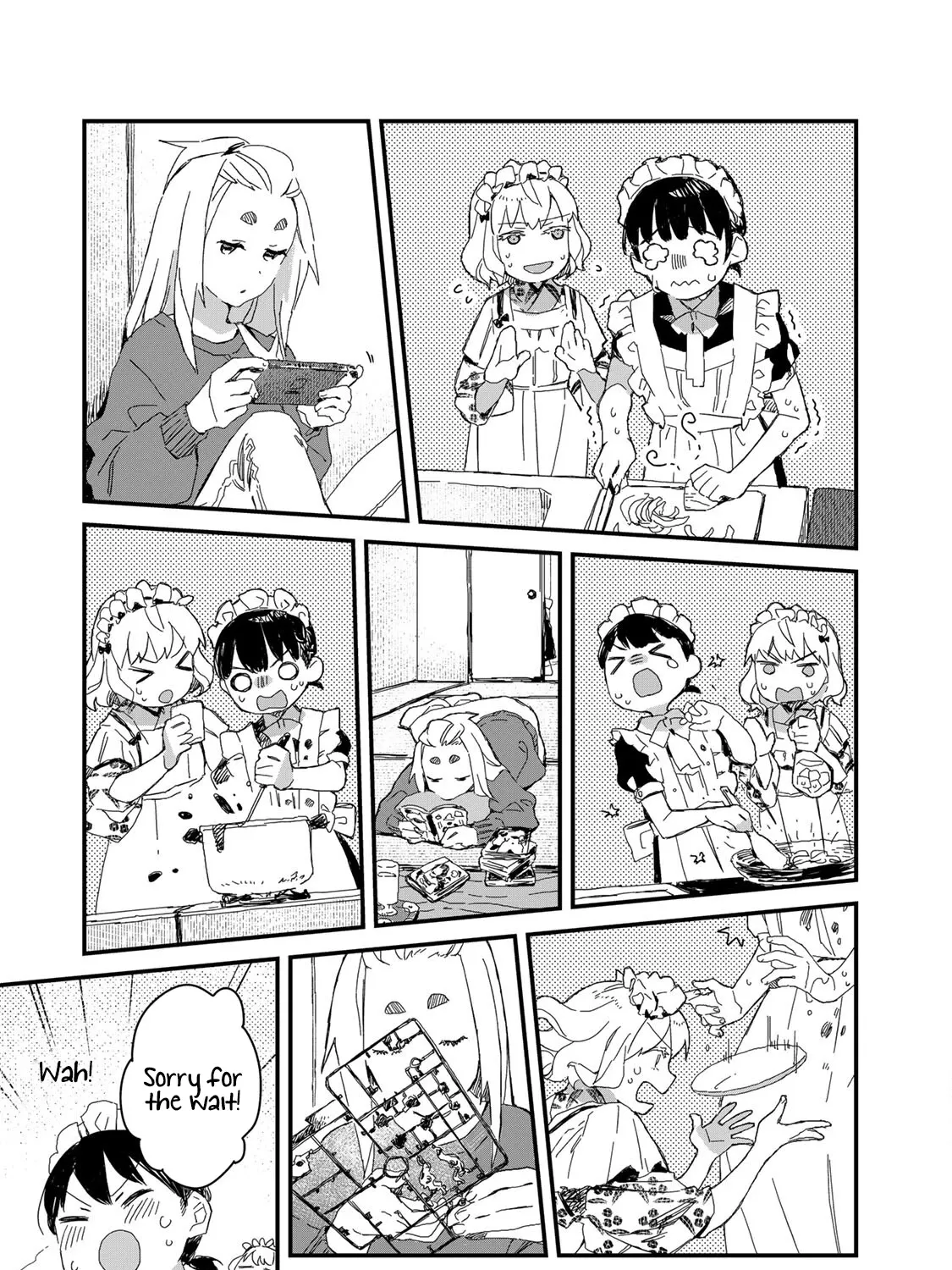 Maid-san wa Taberu Dake Chapter 34 page 14 - MangaKakalot