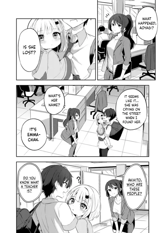 Maigo ni Natteita Youjo wo Tasuketara, Otonari ni Sumu Bishoujo Ryuugakusei ga Ie ni Asobi ni Kuru You ni Natta Ken Nitsuite Chapter 1 page 39 - MangaKakalot