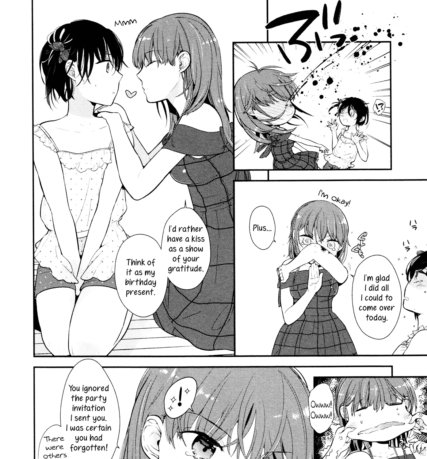 Mebae - Vivid Girls Love Anthology Chapter 3.1 page 7 - MangaKakalot