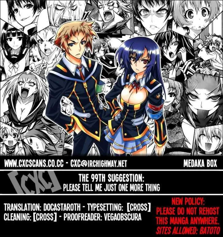 Medaka Box Chapter 99 page 1 - MangaKakalot