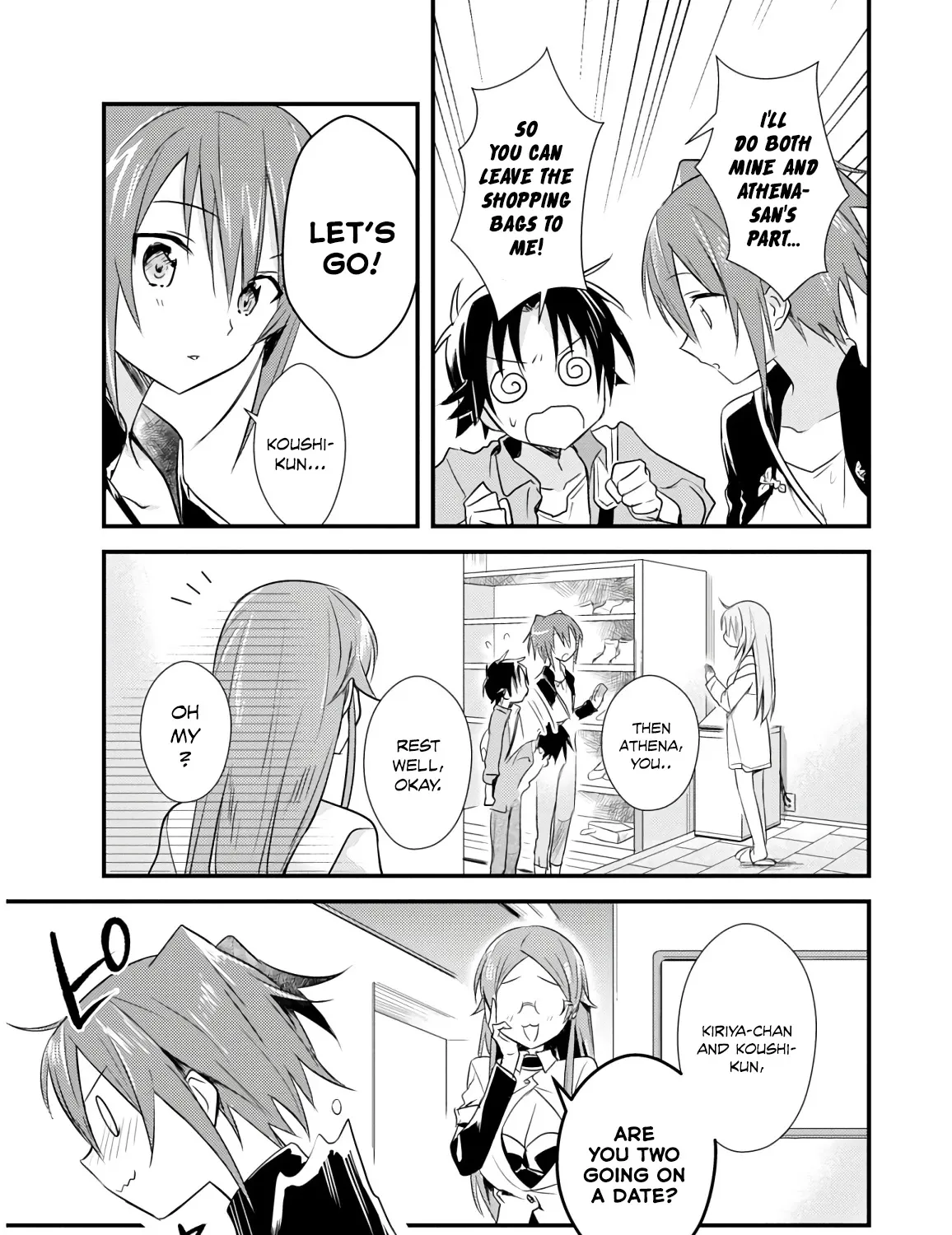 Megami-Ryou No Ryoubo-Kun. Chapter 17 page 9 - MangaKakalot