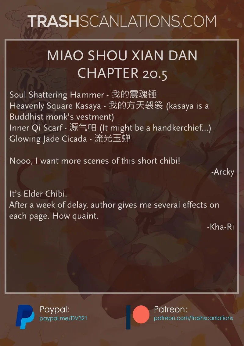 Miao Shou Xian Dan Chapter 20.5 page 14 - MangaKakalot