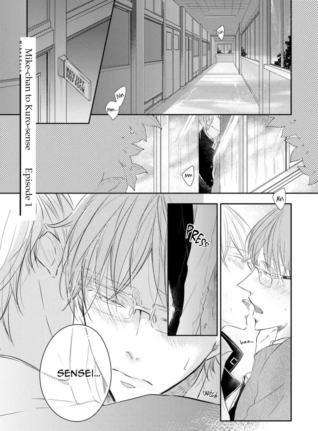 Mike-chan to Kuro-sensei Chapter 1 page 14 - MangaKakalot