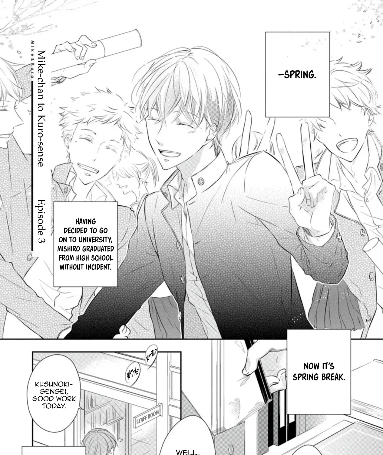 Mike-chan to Kuro-sensei Chapter 3 page 7 - MangaKakalot