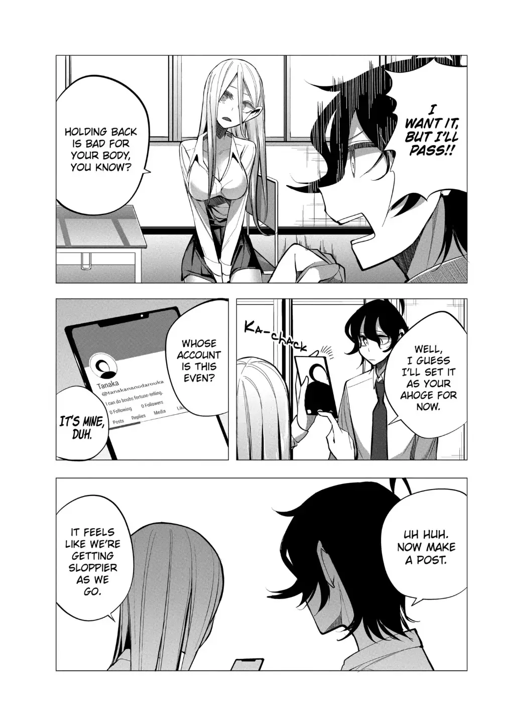 Mizuki-senpai no Koi Uranai Chapter 17 page 8 - MangaKakalot