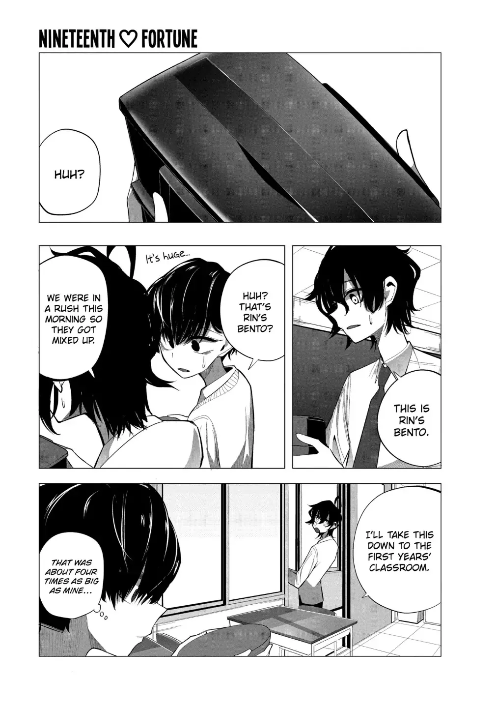 Mizuki-senpai no Koi Uranai Chapter 19 page 1 - MangaKakalot