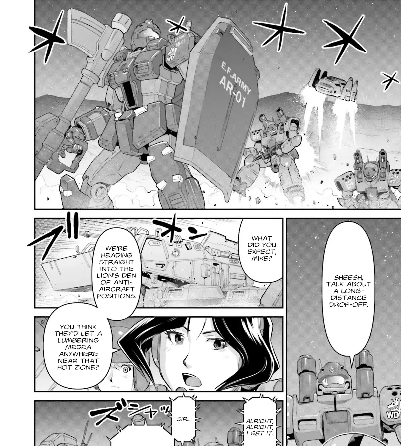 Mobile Suit Gundam Ground Zero - Rise From The Ashes Chapter 15 page 39 - MangaKakalot