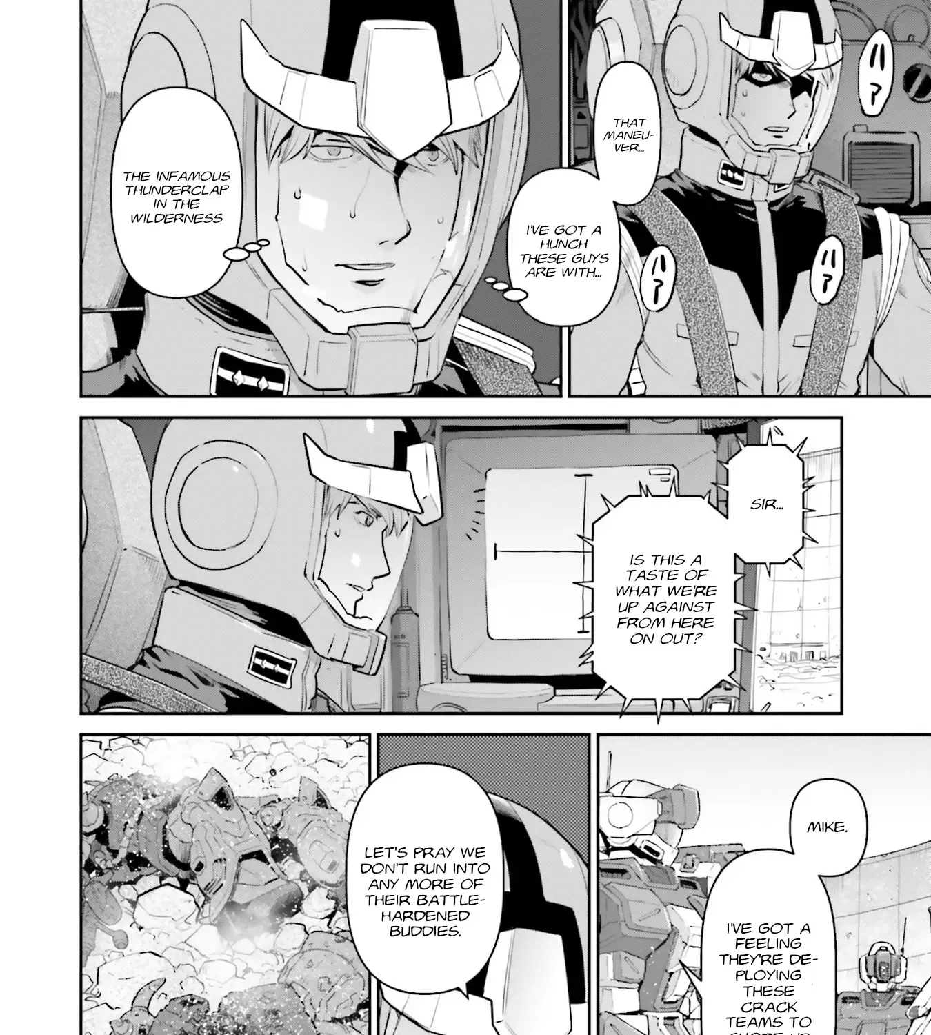 Mobile Suit Gundam Ground Zero - Rise From The Ashes Chapter 18 page 43 - MangaKakalot