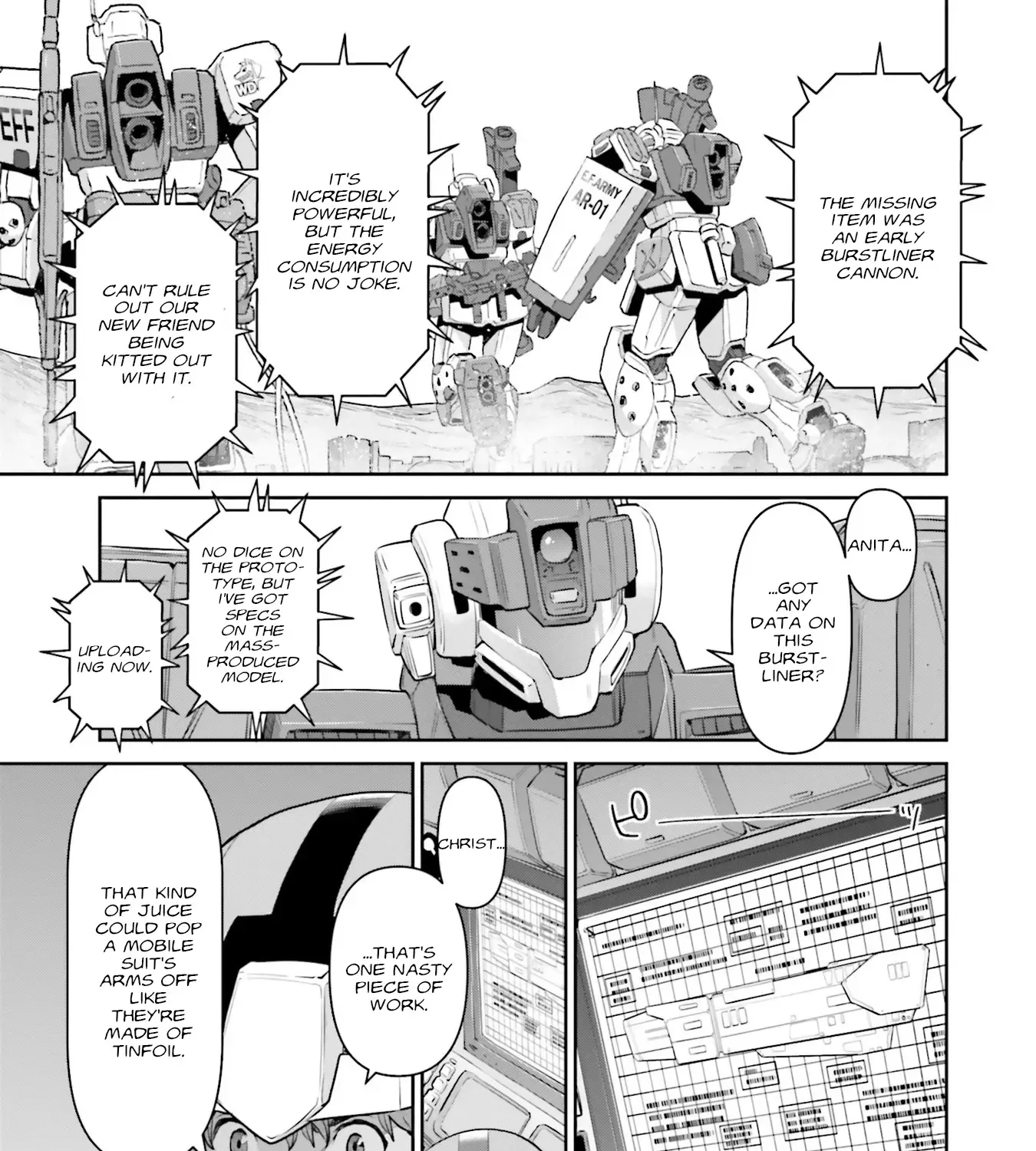 Mobile Suit Gundam Ground Zero - Rise From The Ashes Chapter 19 page 21 - MangaKakalot