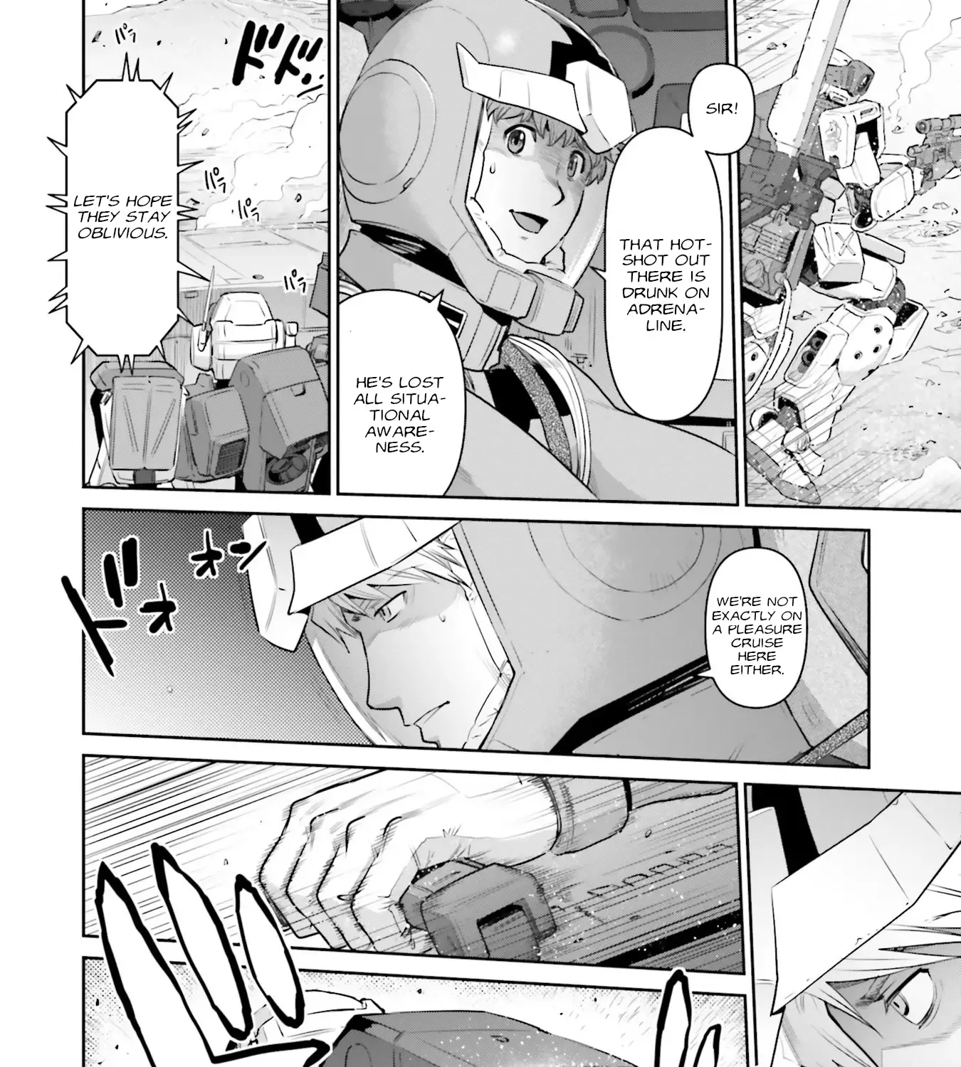 Mobile Suit Gundam Ground Zero - Rise From The Ashes Chapter 19 page 47 - MangaKakalot