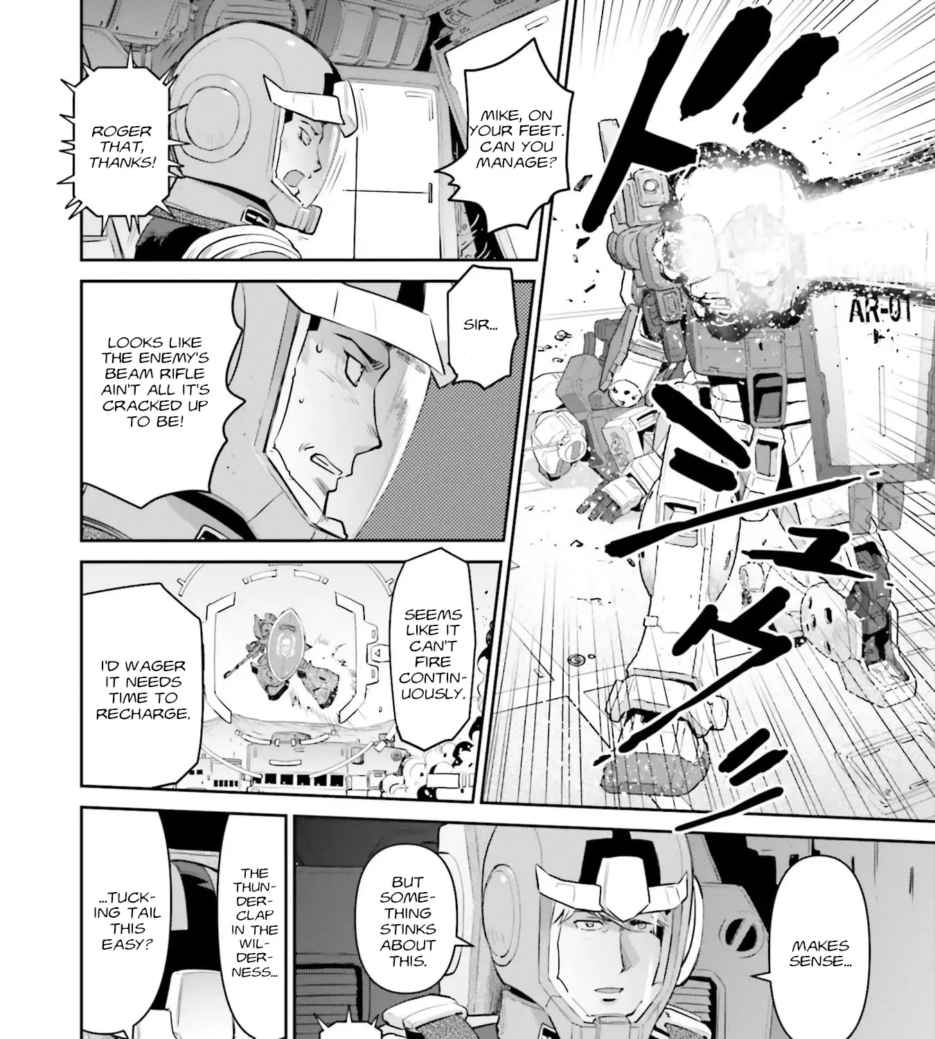 Mobile Suit Gundam Ground Zero - Rise From The Ashes Chapter 20 page 53 - MangaKakalot