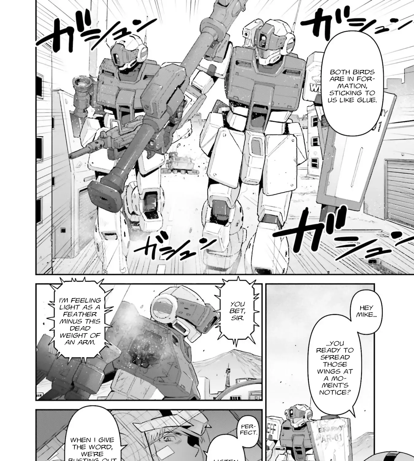 Mobile Suit Gundam Ground Zero - Rise From The Ashes Chapter 21 page 11 - MangaKakalot